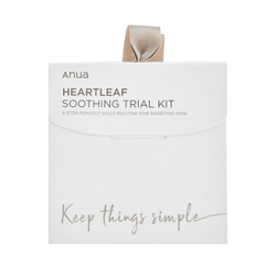 Anua Heartleaf Soothing Trial Kit набор бестселлеров для базового ухода за кожей