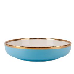 Тарелка "Royal line. Blue" 21,5*21,5*4,5см. (min6) (транспортная упаковка)