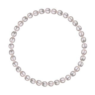 Колье Baroque grey