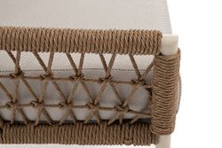 "Венеция" лаунж-зона из искусственного ротанга, цвет соломенный