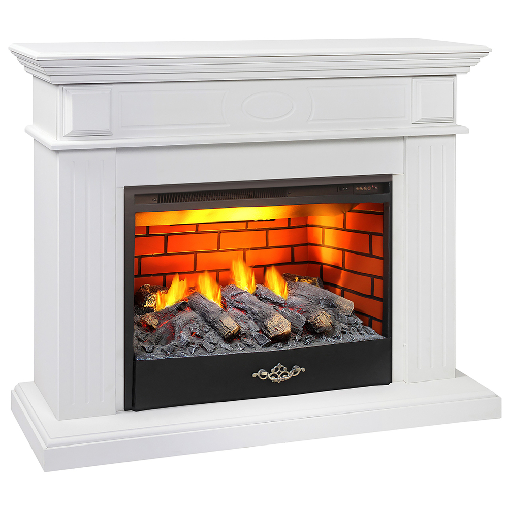 Каминокомплект Real Flame Leda 24/25,5 WT с очагом 3D Firestar 25,5