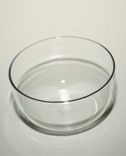 Zara Home миска из боросиликатного стекла, цвет серебристый, 9.5 см