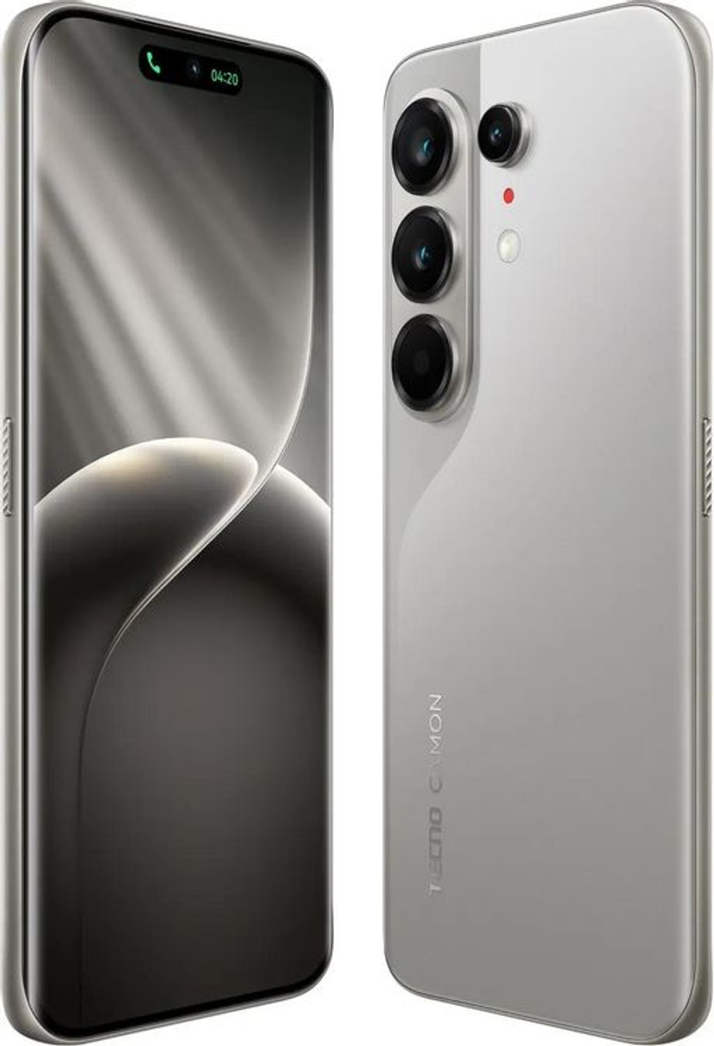 6.78" Смартфон TECNO Camon 50 Ultra 5G 12/256Gb,  NFC,  AMOLED,  144Гц,  6500мAч,  титан
