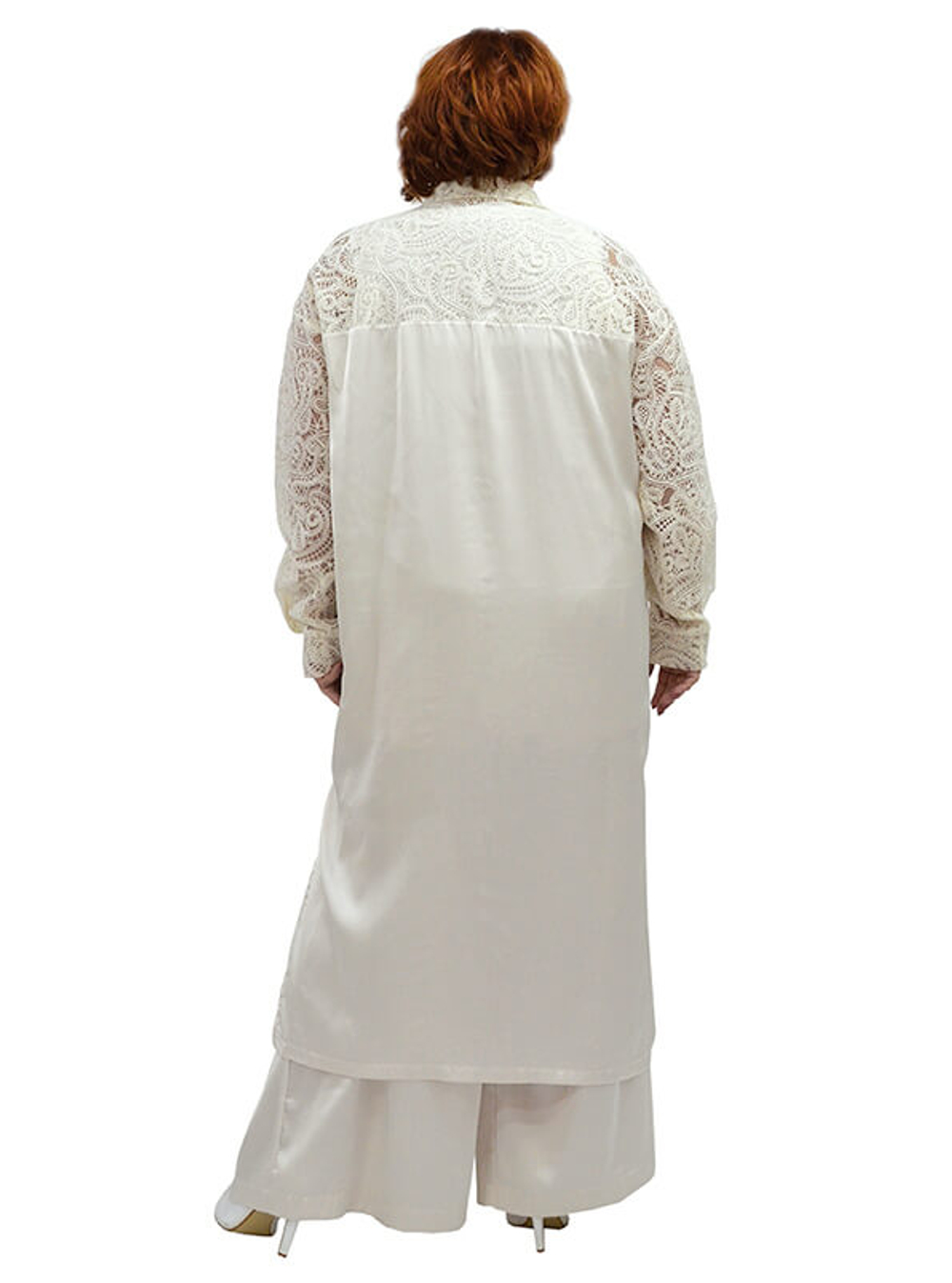 Рубашка-халат из шёлка Актриса