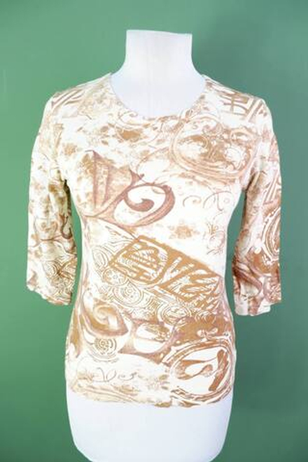 Футболка Canda лаконичная, визуально на 44 размер