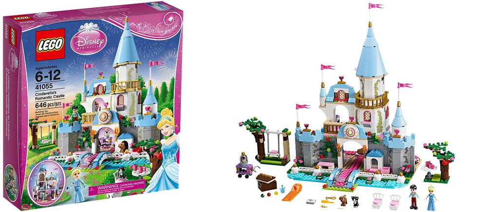 LEGO Disney Princess: Золушка на балу в королевском замке 41055 — Cinderella's Romantic Castle — Лего Принцессы Диснея