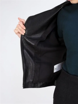 Косуха кожаная куртка женская Турция