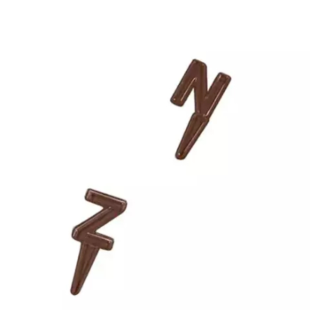 Форма для шоколада «Английские букв 14 шт д/торта» полиэтилен ,L=24,B=18,5см