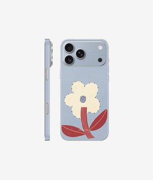 Виниловая наклейка DAISY (голубой) для iPhone