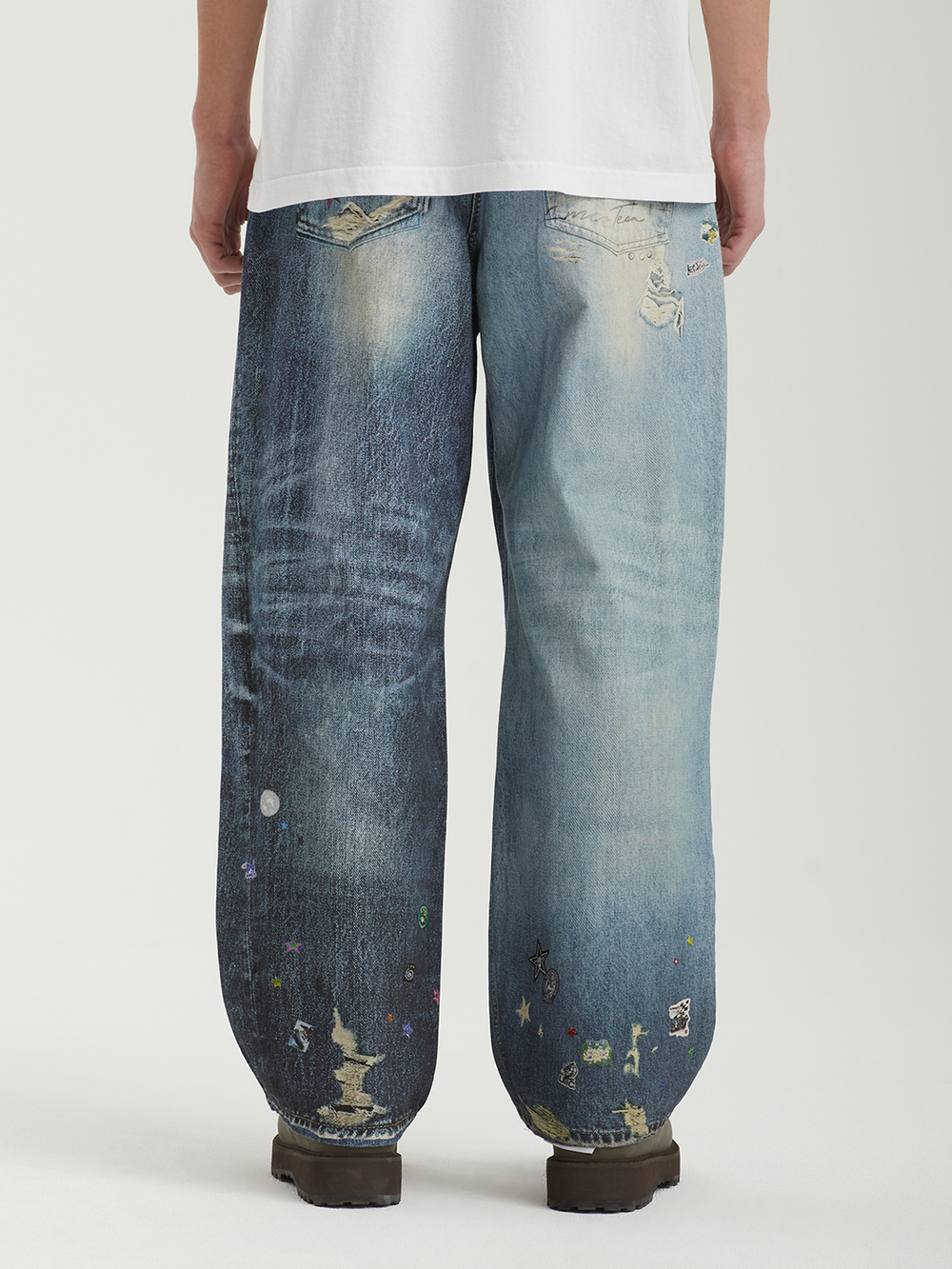 Мужские Джинсы Trompe_l' Oeil