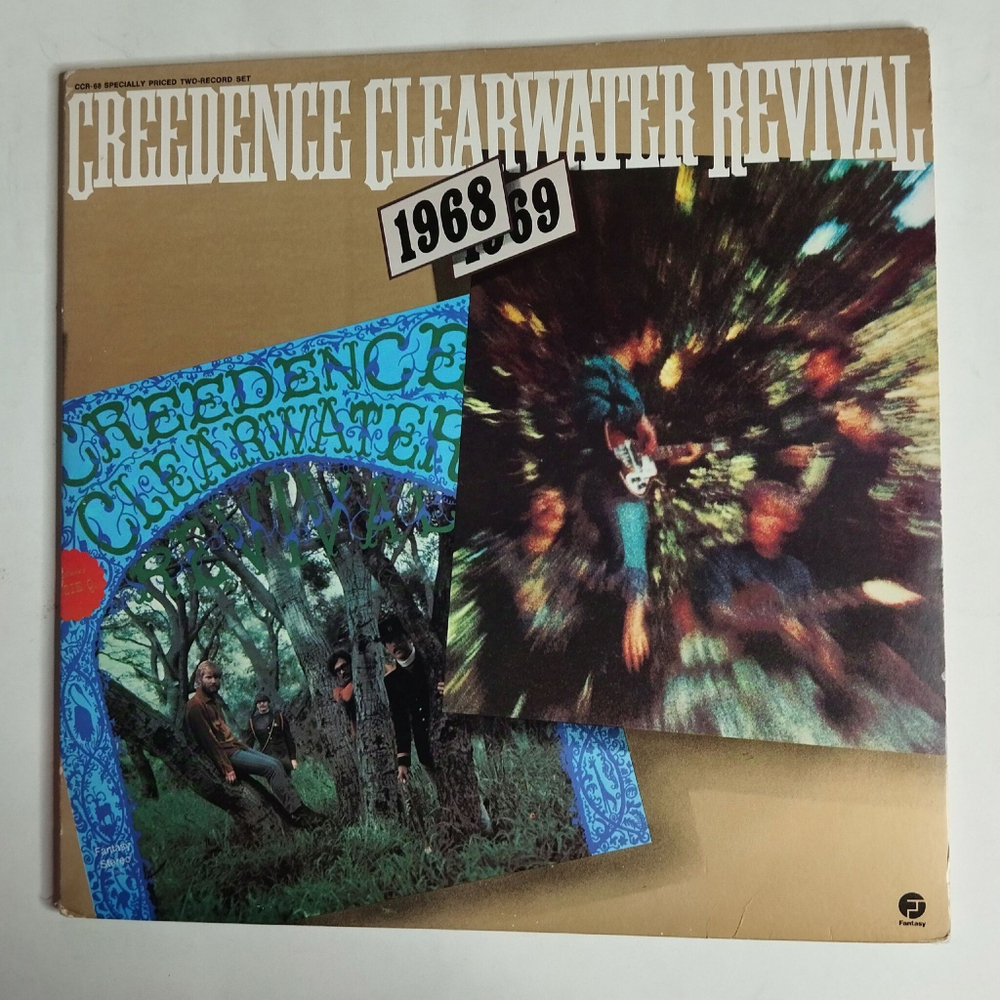 Винтажная виниловая пластинка LP Creedence Clearwater Revival 1968 / 1969 (USA 1978)