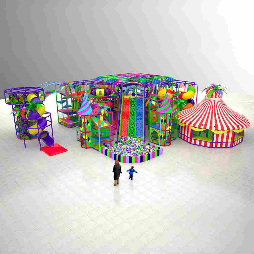 Детский игровой лабиринт «Цирковая Страна Чудес»