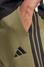 Штаны adidas Essentials 3-Stripes Fleece - зеленый