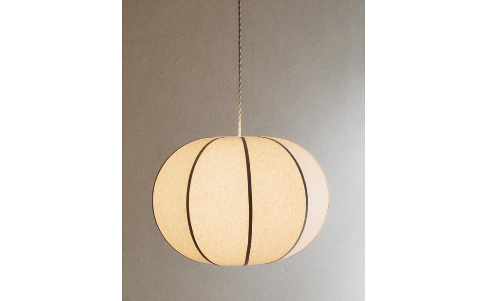 Zara Home Потолочный светильник, цвет экрю, 24.5 см