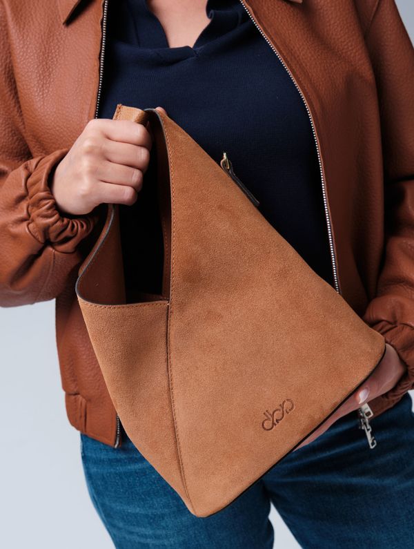 Замшевая сумка Rebecca DBR 31370 вуд