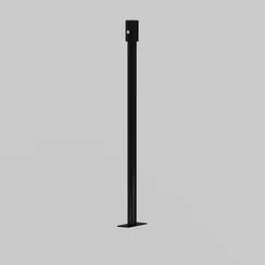 Жесткий подвес для уличной трековой системы Elasity IP Outdoor o-tr001-hl-b300