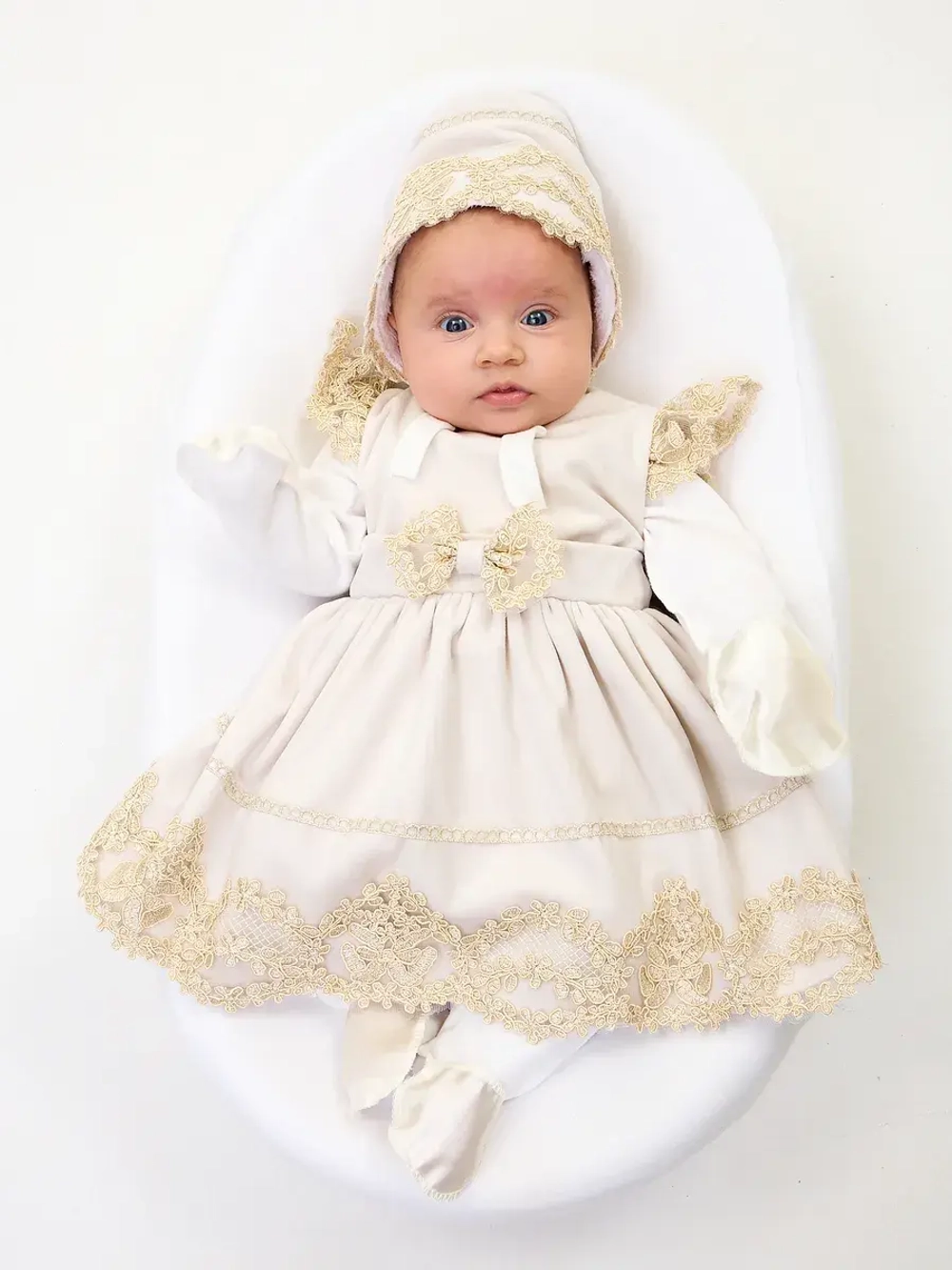 Конверт на выписку с платьем летний