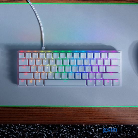 Razer Huntsman Mini (Mercury White) US Layout Gaming Keyboard White (Белый)