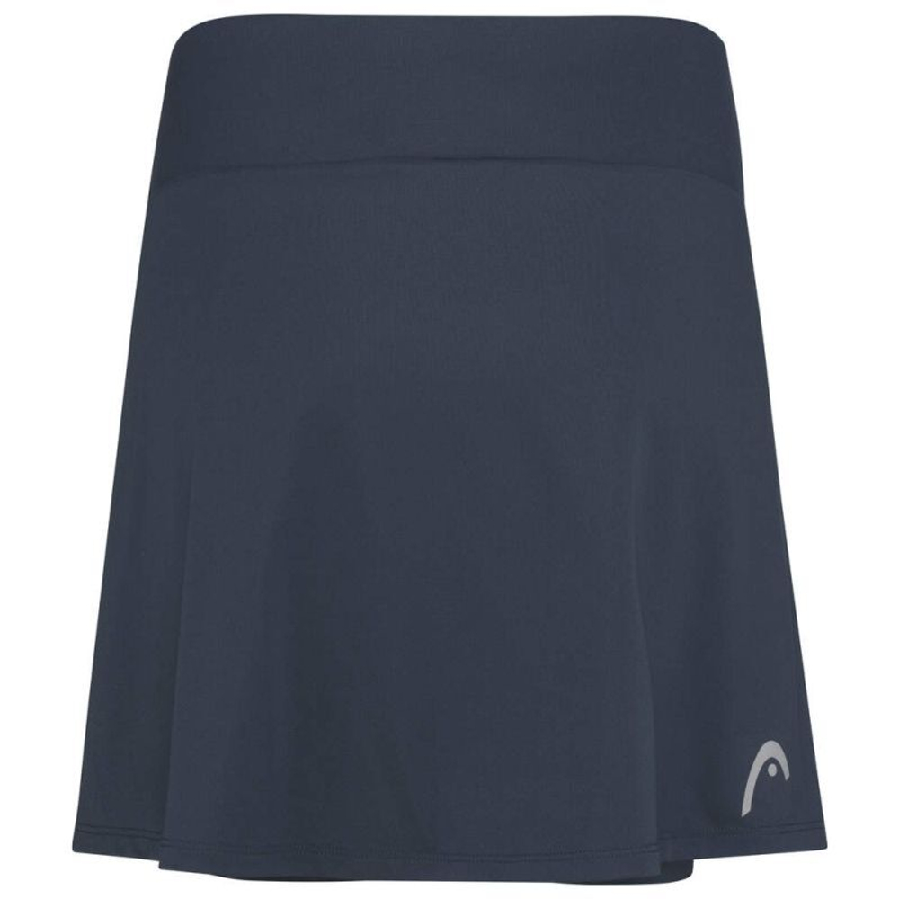 Теннисная юбка Head Club Basic Skort Long - небесный