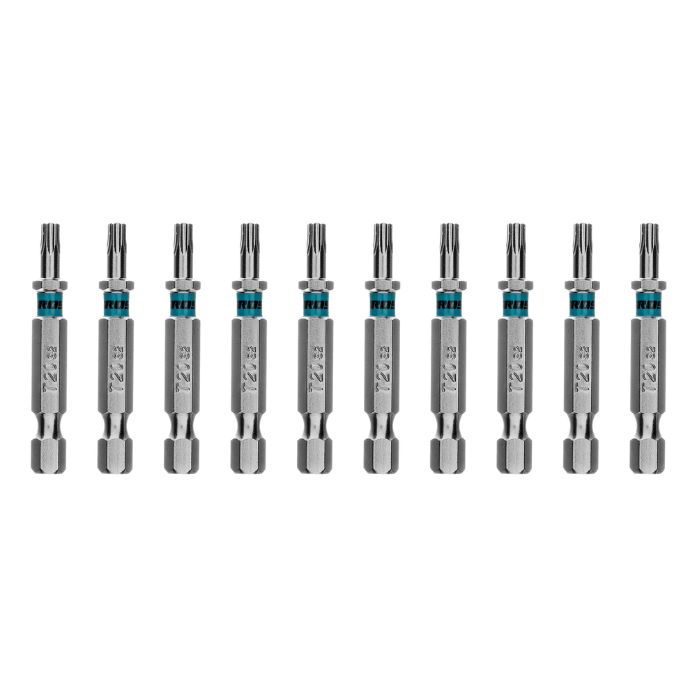 Бита Torx 20х50мм, сталь S2, шестигр., 10 шт. Gross