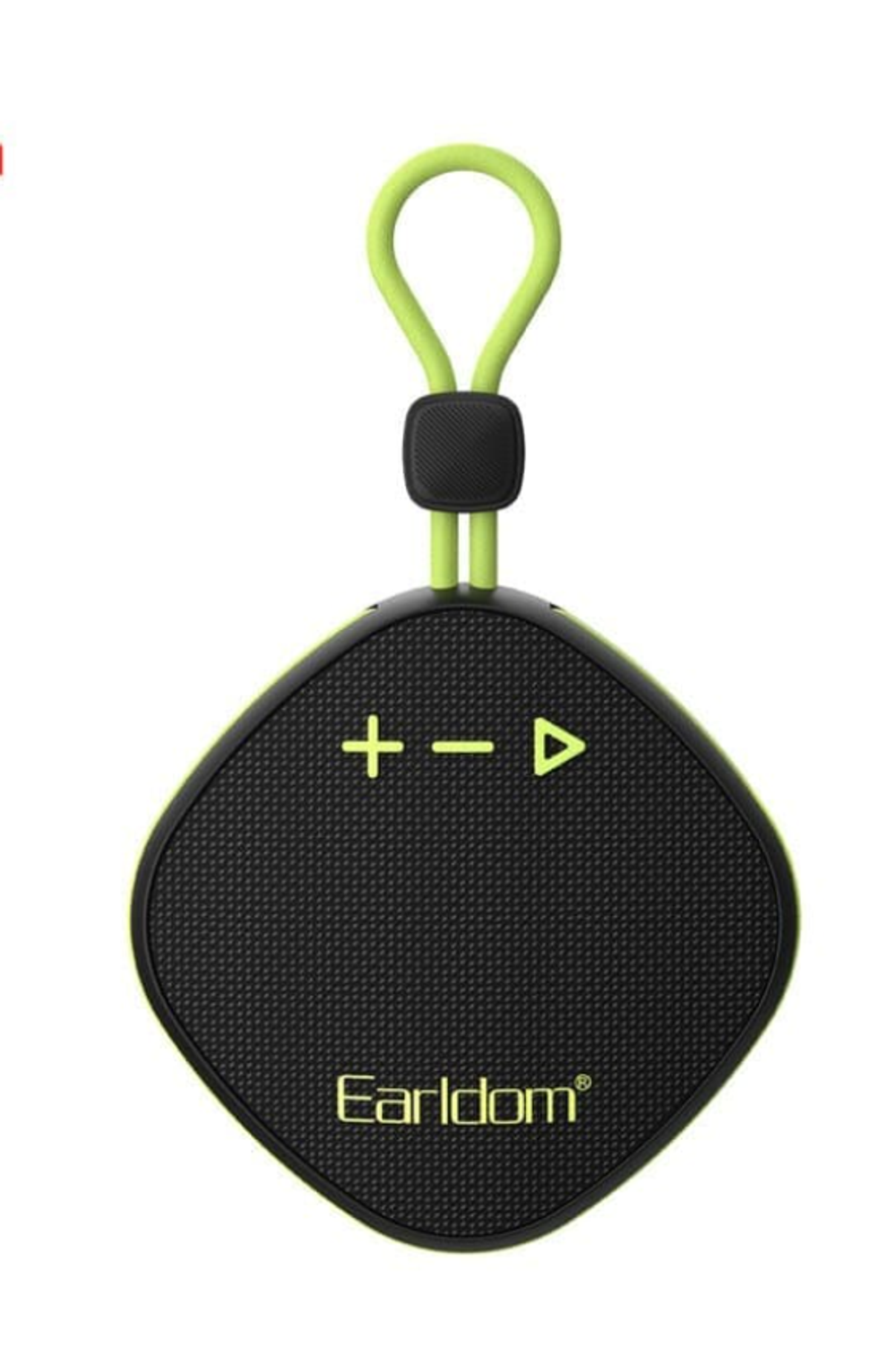 Колонка портативная Earldom ET-A34 Bluetooth/AUX, с ремешком для крепление, черны