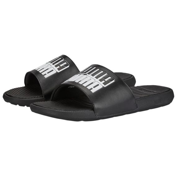 Puma Cool Cat Power Slide 'Black Steel Grey'
