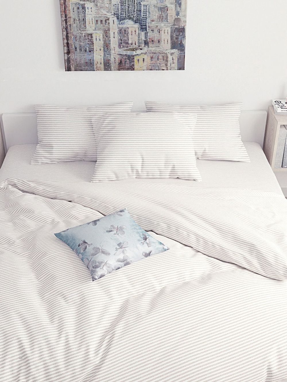 Простынь Сказка "Лутон" 200х215 см, перкаль