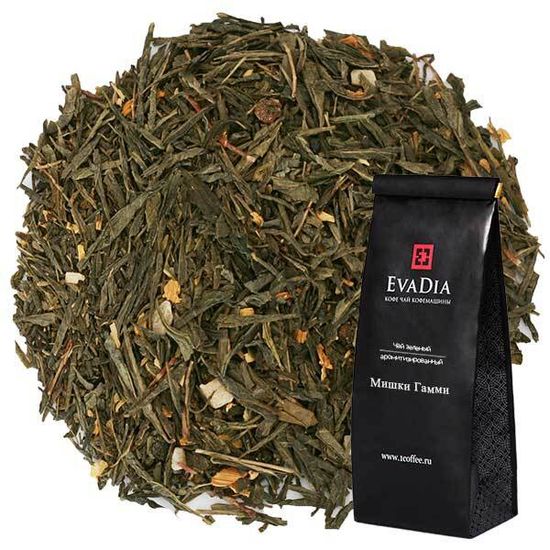 Чай EvaDia "Мишки Гамми g" зеленый с добавками 100г