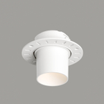 DK3057-WH Встраиваемый светильник под шпатлевку, IP20, до 15 Вт, LED, GU5,3, белый, пластик