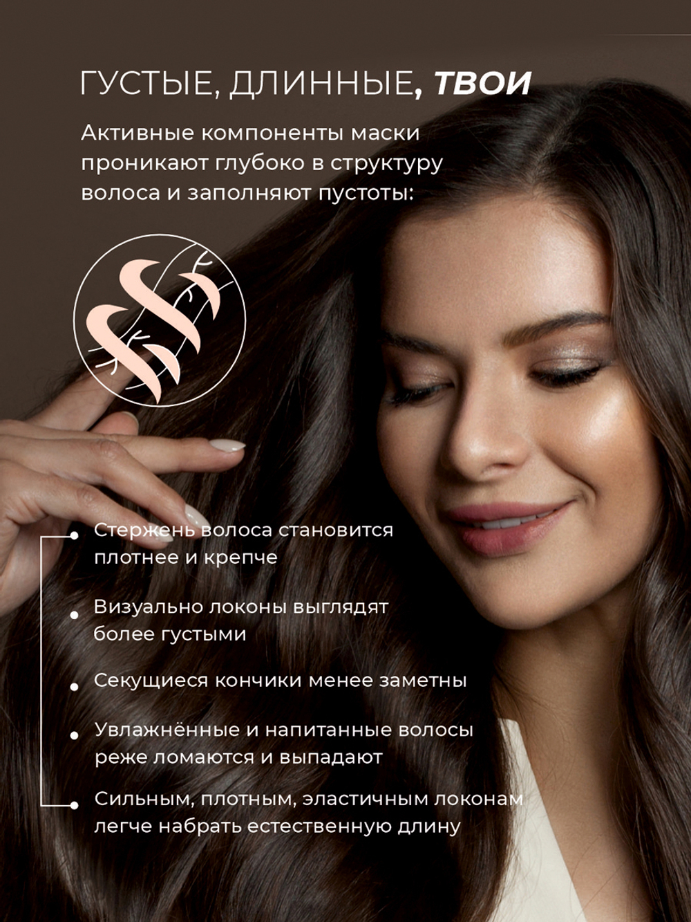 Cosmex Маска для волос с кератином увлажняющая восстанавливающая Keratin Hair Mask 500 мл