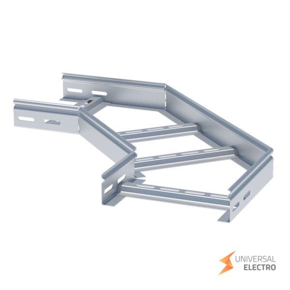 Угол 90 град, горизонтальный для лестничного лотка 100x400 мм EKF