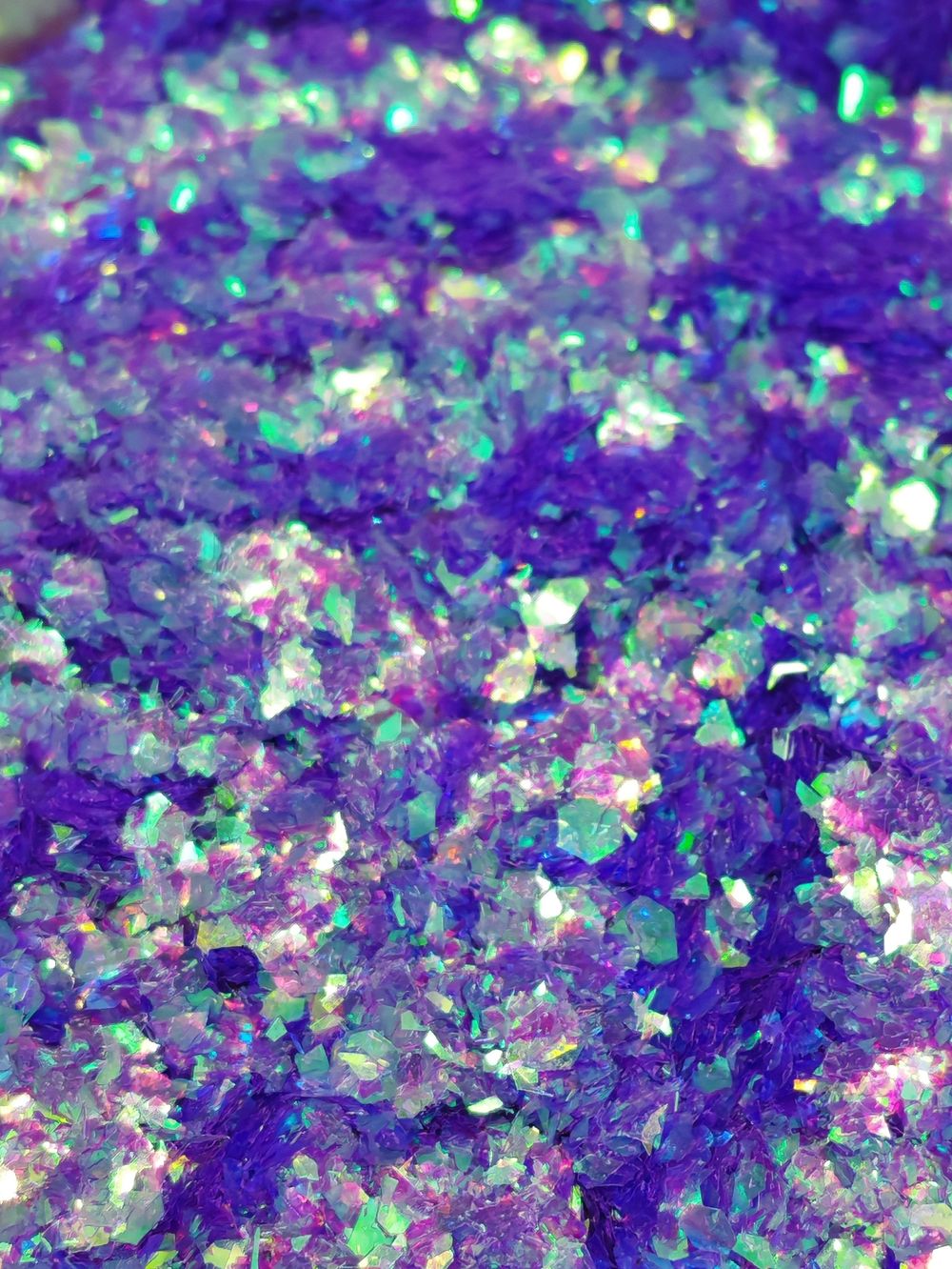 Хлопья - слюда 88707 Аметистовый - для литья изделий и творчества