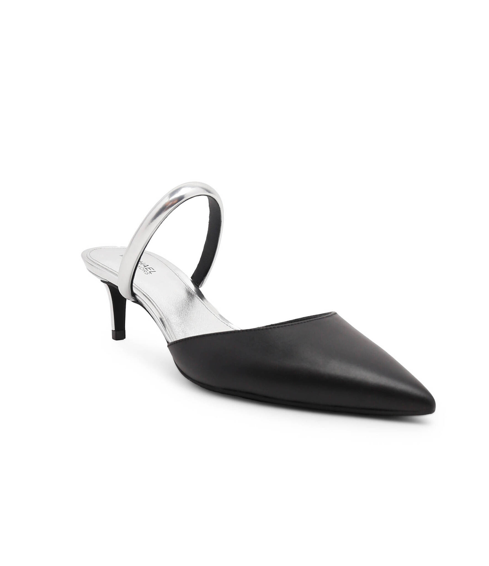 Кожаные шлепанцы jessa flex Michael Kors - черный(40R3JSMP1L)