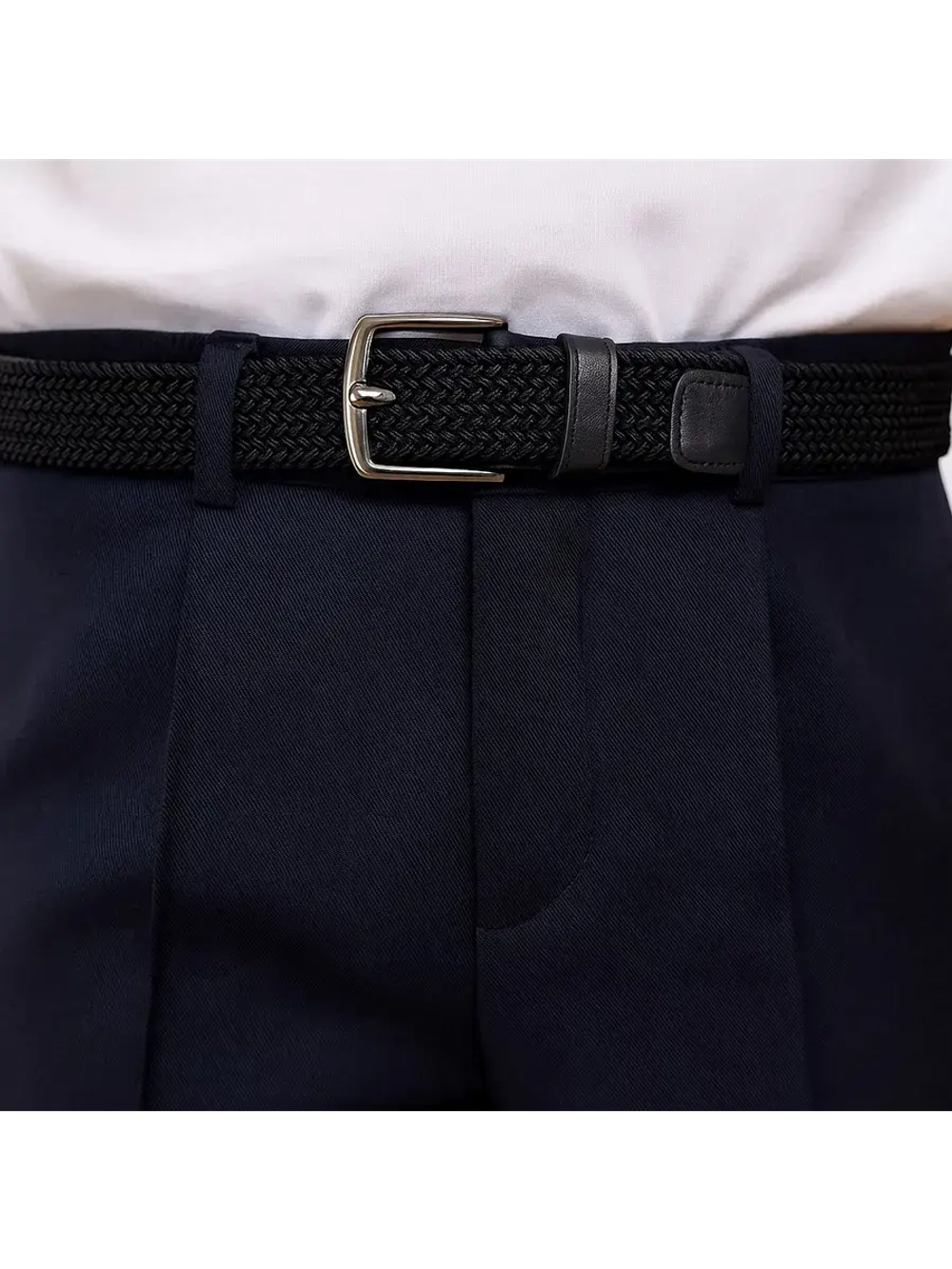 Ремень тканевый косичка