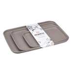 Подносы (набор из 3х штук - 24*17, 30,5*22, 35*25) М1108