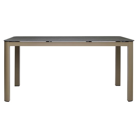 Стол обеденный leif, 160х90 см, серо-бежевый