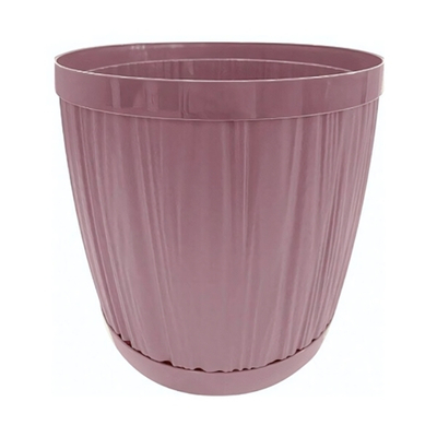 Горшок для цветов InGreen BARCELONA 9,6л, D270мм Морозная слива