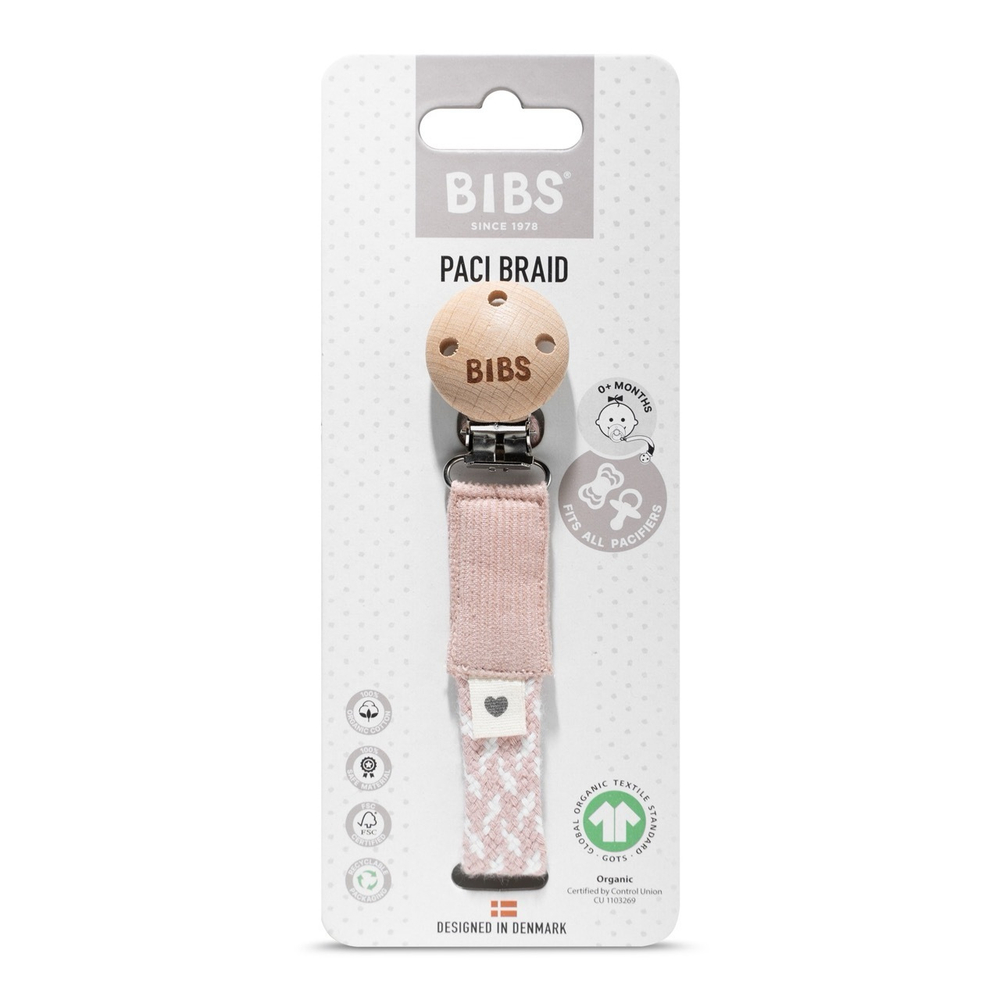 Держатель для пустышки BIBS - Blush/Ivory