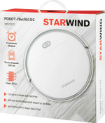 Робот-пылесос StarWind SRV3955, 18Вт, белый/белый