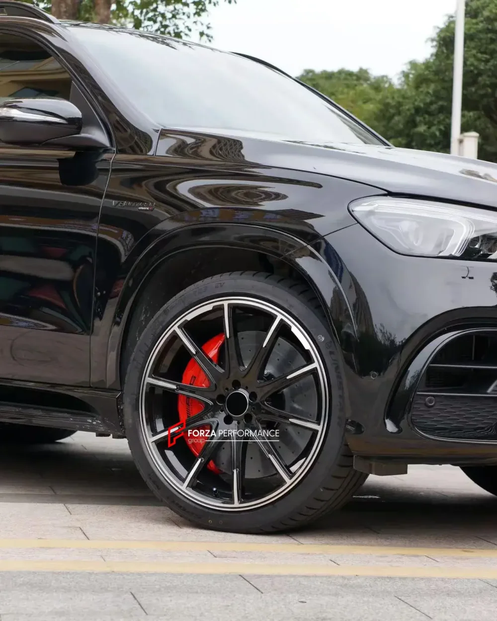 Карбон керамические тормоза для MERCEDES-BENZ GLE63 W167 2019+ Мерседес