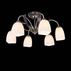 Citilux Крокус CL128161 Люстра потолочная Венге Хром