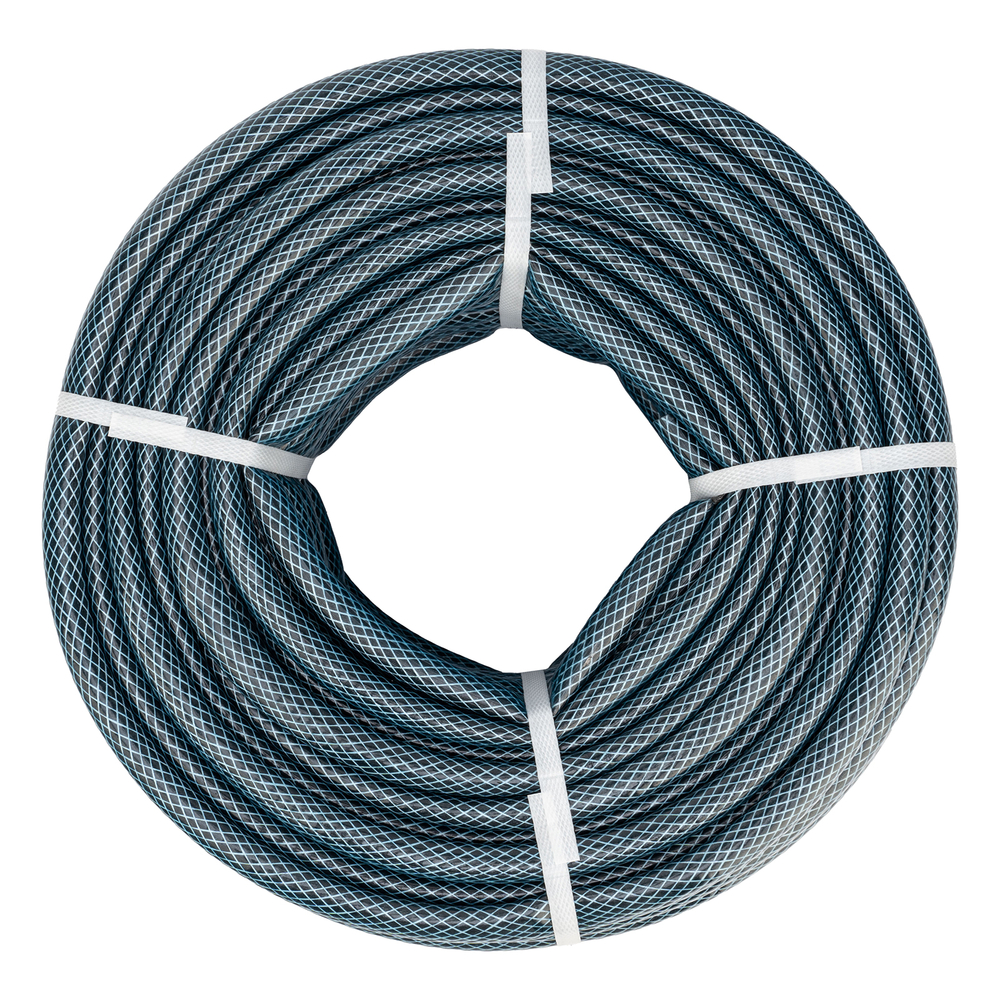 Шланг поливочный армированный ПВХ 1/2", 50 м, урожайный Сибртех