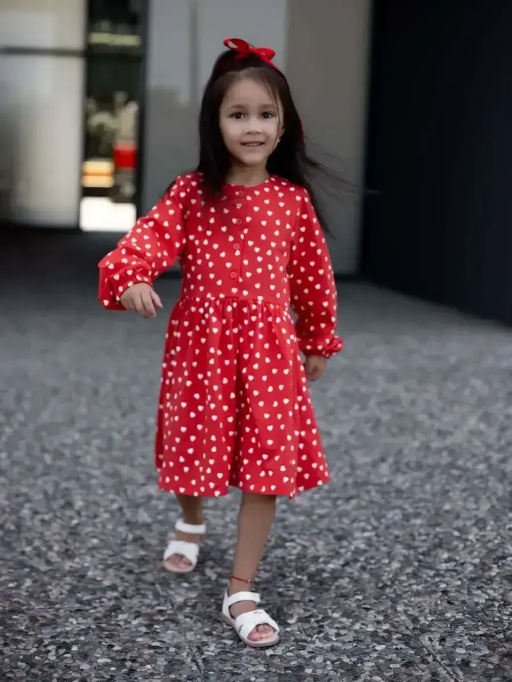 Платье для девочки в садик