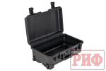 Кейс защитный ударопрочный РИФ 551x358x226 мм на колесах с телескопической ручкой IP67