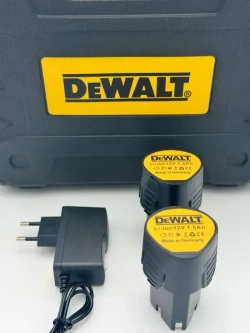 Шуруповерт аккумуляторная дрель DeWalt 12V 2 АКБ