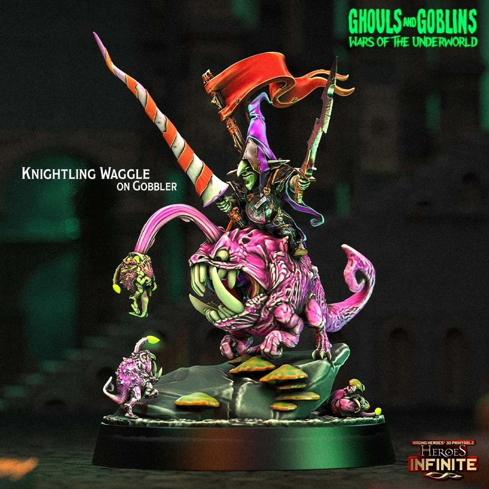 Knightling Waggme on Gobler