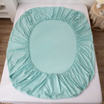 Комплект постельного белья Однотонный Сатин на резинке CSR034