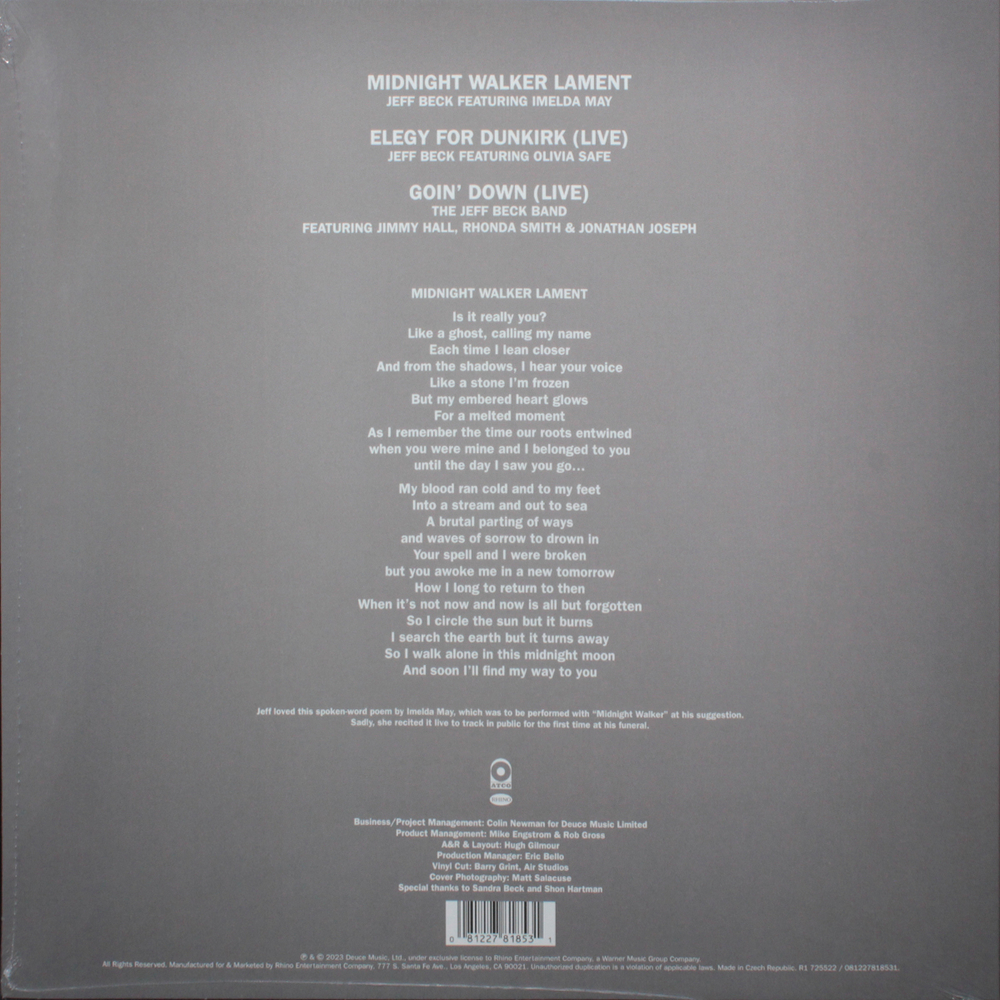 Jeff Beck / Tribute (EP)