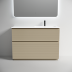 Тумба напольная Sancos Folk Floor правая 1190х445х850, c двумя ящиками оснащенными доводчиками, Капучино, арт.FL120FRCP