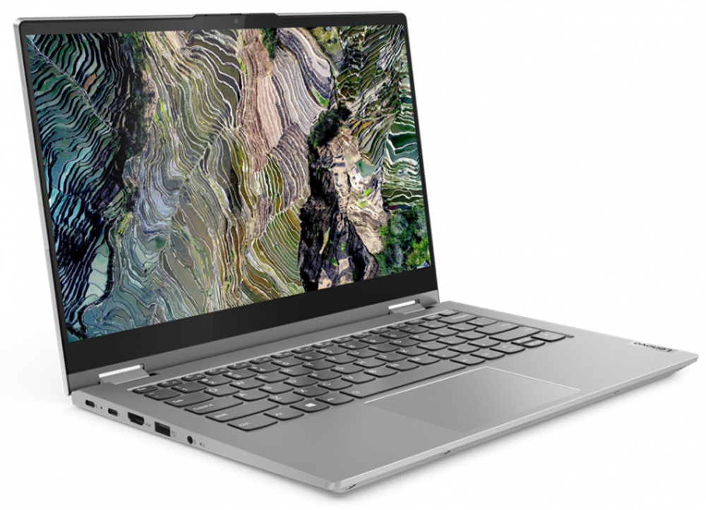 Ноутбук Lenovo ThinkBook 14s Yoga ITL (20WE0008RU) 14"(1920x1080) Cенсорный/ i5-1135G7(2.4ГГц)/ 8Гб/ 512Gb SSD/ Iris Xe Graphics/ Win10 Pro/ Серый